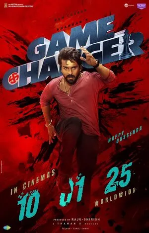 Game Changer 2025 Hindi (ORG 5.1) + Telugu WEB-DL 720p - 480p - 1080p - Movierulz