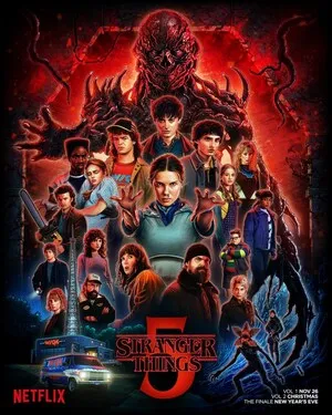 Stranger Things 2025 Season 5 Hindi Dual Audio WEB-DL 720p - 480p - 1080p - Movierulz