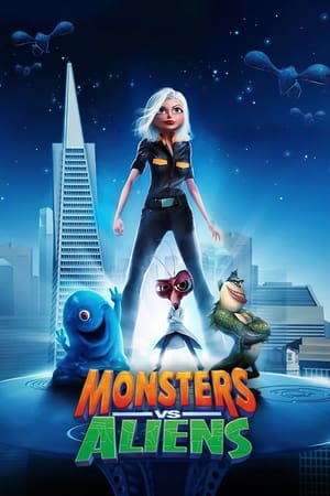 Monsters vs. Aliens (2009) Dual Audio Hindi 480p BluRay 300MB - Movierulz