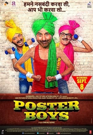 Poster Boys 2017 190mb hindi movie Hevc DVDRip Download - Movierulz