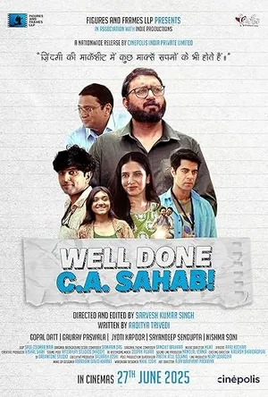 Well Done C.A. Sahab! (2025) WEBRIP Hindi (MULTI AUDIO) 720p – 480p – 1080p